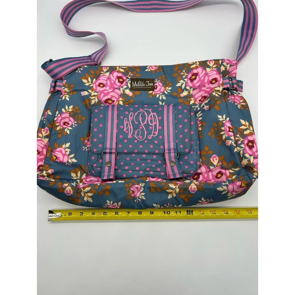 Matilda Jane CARRY IT OFF Messenger Computer Diaper School Bag Make Believe